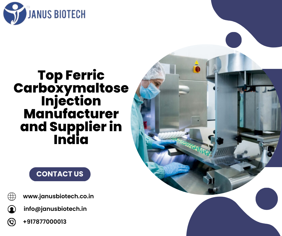 janus Biotech | top ferric carboxymaltose injection manufacturer and supplier in india