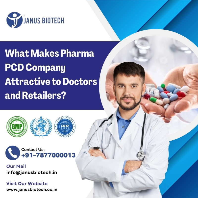 janus Biotech | What Makes Pharma PCD Company Attractive to Doctors and Retailers?
