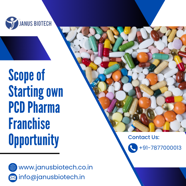 janusbiotech|scope of starting own pcd pharma franchise opportunity 