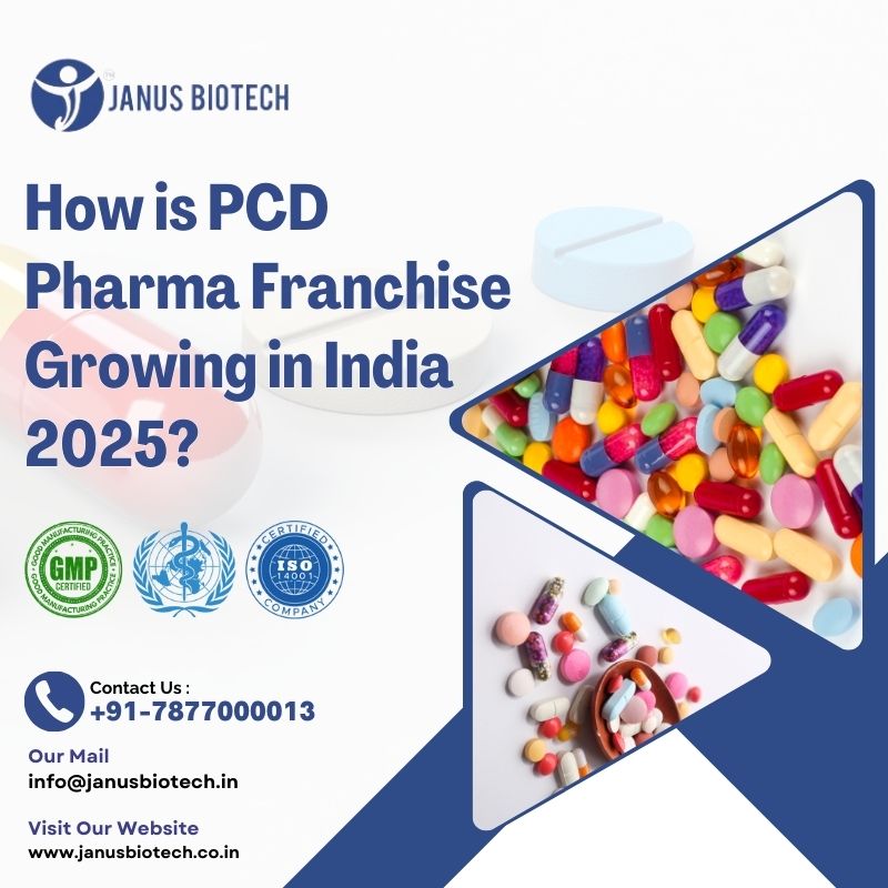 janusbiotech|How is PCD Pharma Franchise Growing in India 2025? 