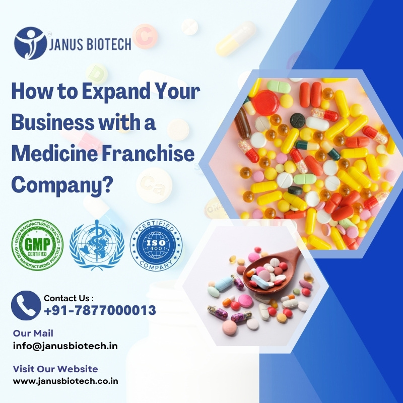 janusbiotech|How to Expand Your Business with a Medicine Franchise Company? 