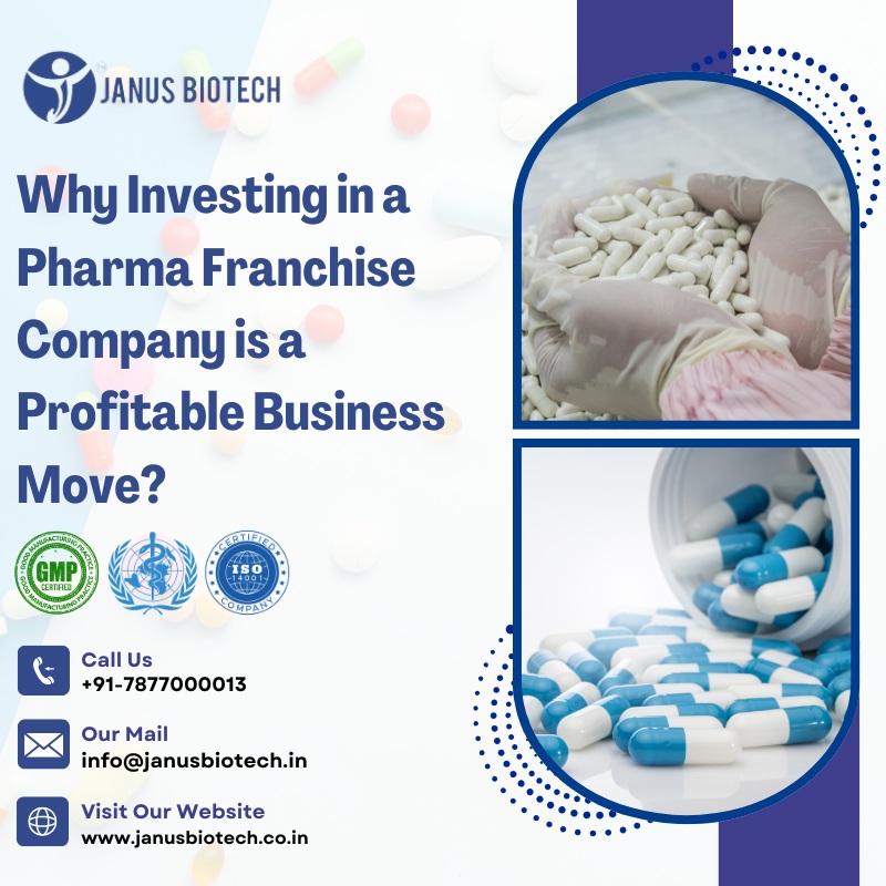 janusbiotech|Why Investing in a Pharma Franchise Company is a Profitable Business Move? 